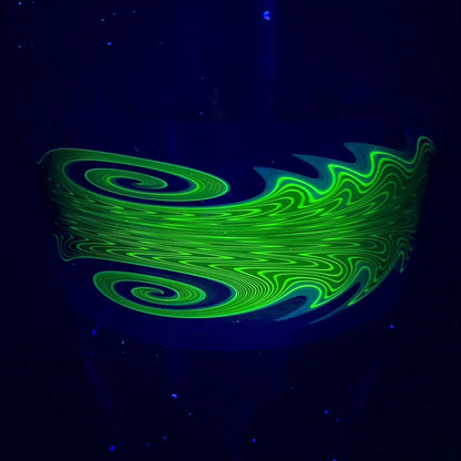 Erik Anders - Purple And Green Wig Wag Cup