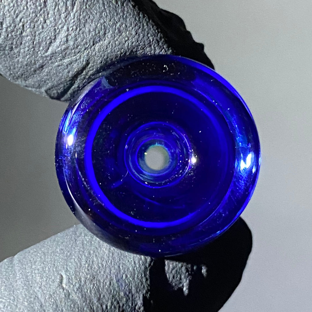 Beak Glass  -  Blue Dream & Northstar Yellow Bubble Cap