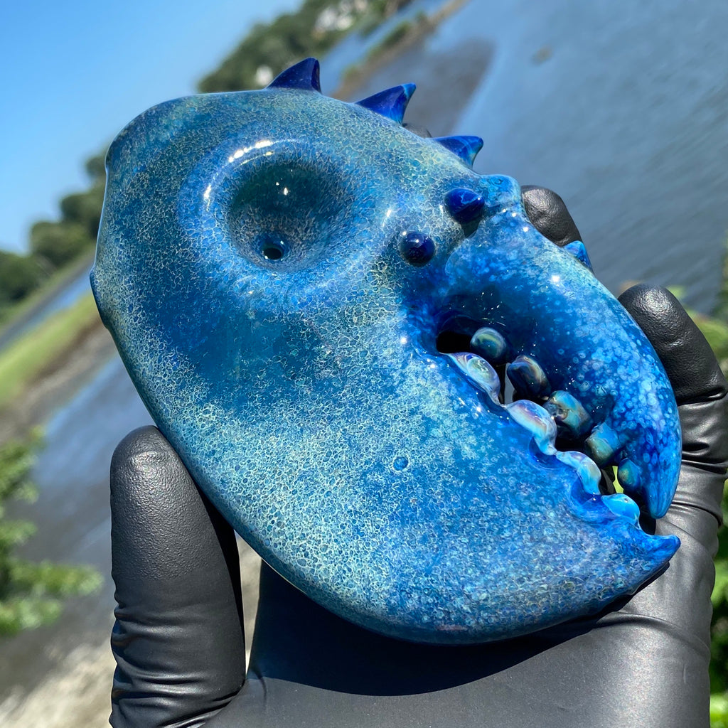 Pubz - Rare Blue Lobster Claw Dry Pipe