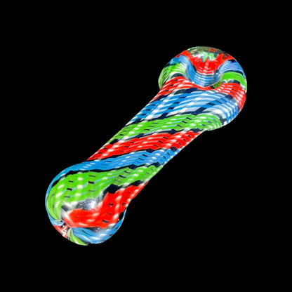 Chachie Rodriguez - Red, Blue, & Green Sockflip Spoon