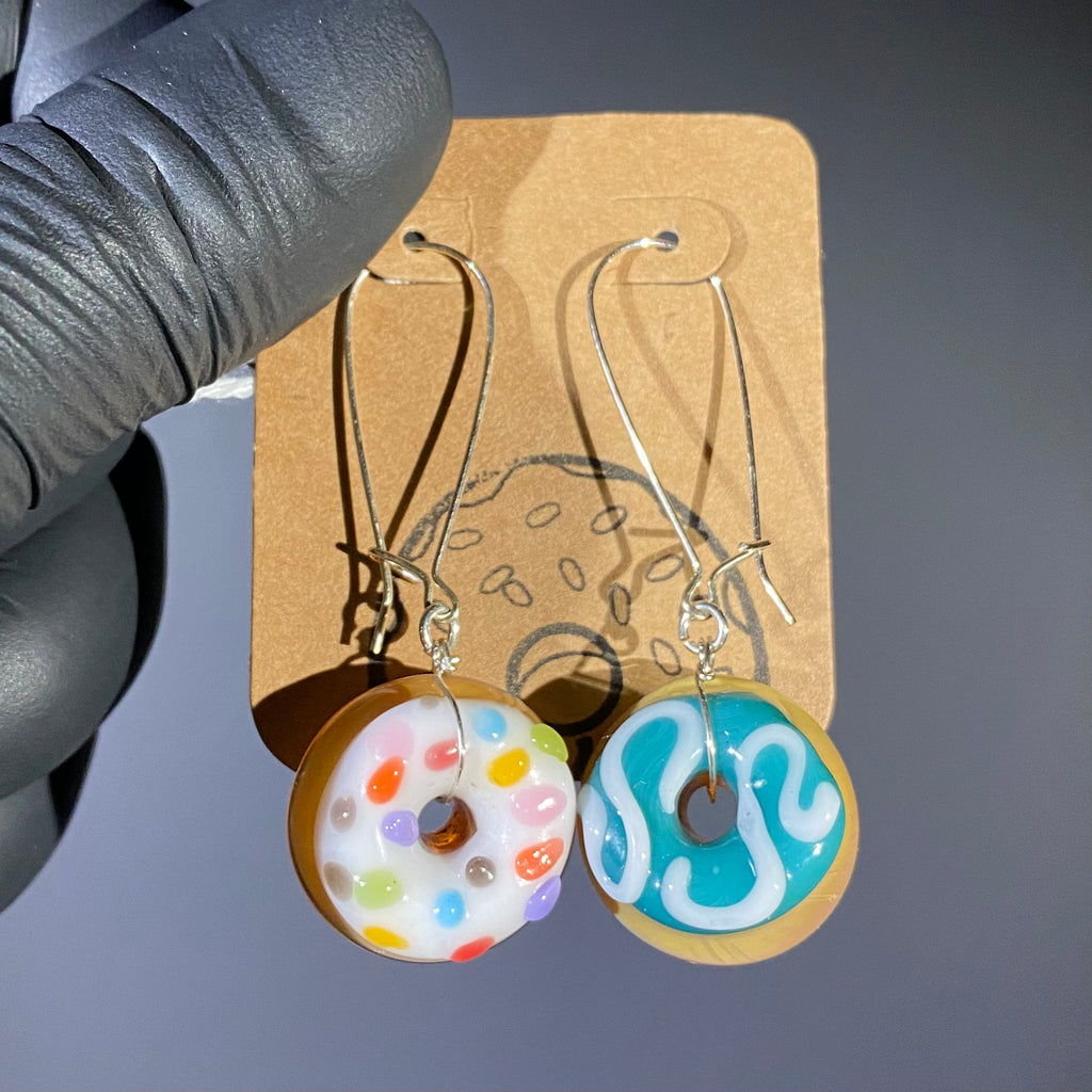 KGB "Glazed" - KGB x Sarah Marblesbee Mismatch Donut Earrings #6