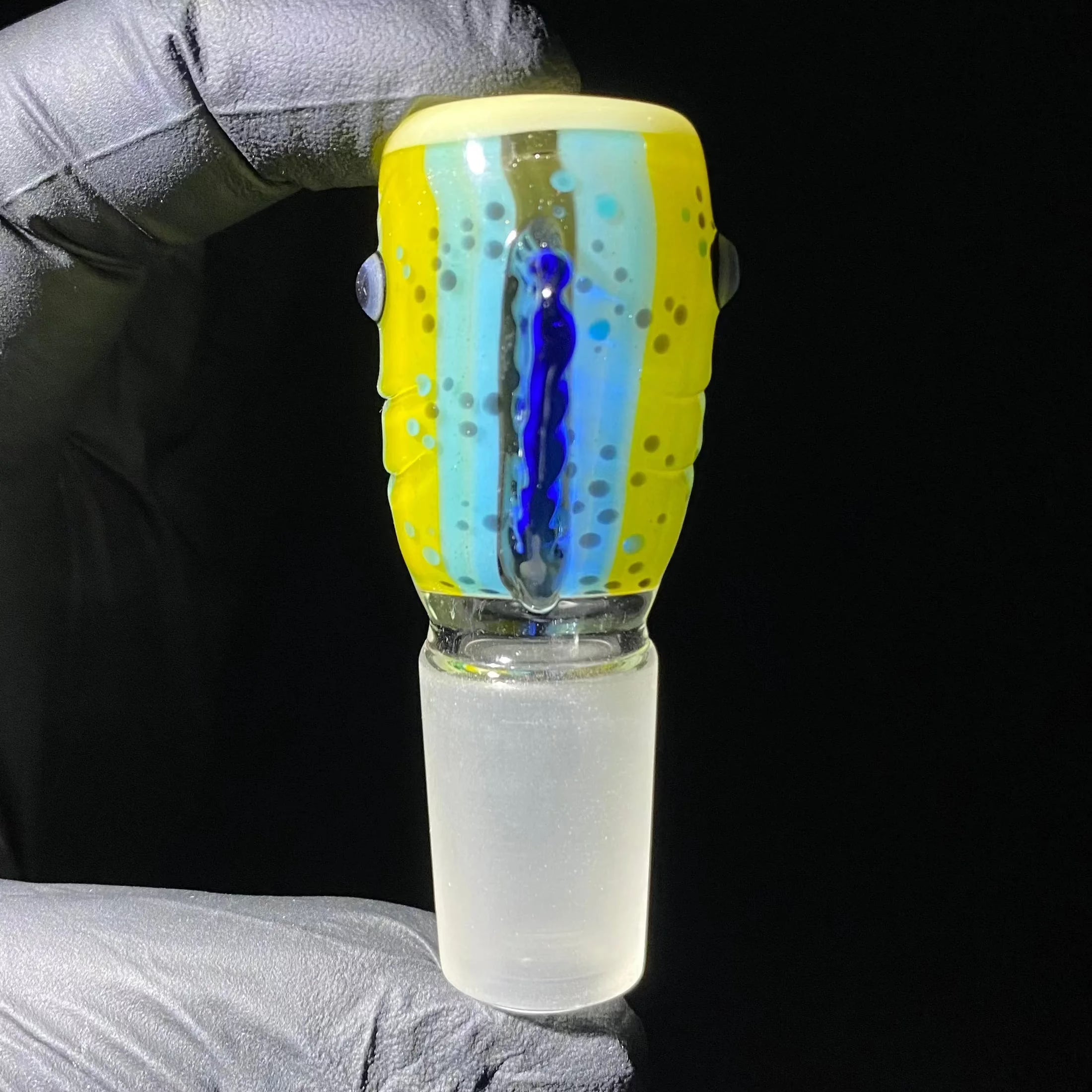 603 Glass - Mahi Mahi 18mm Slide