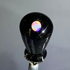 Steve H Glass - Tapón Puffco con esfera de ópalo galaxia y perla