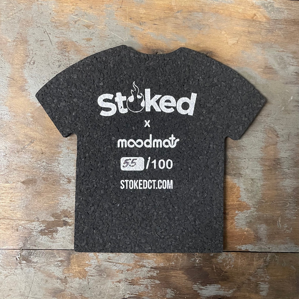 Stoked Provisions - Camiseta gris de edición limitada Moodmat