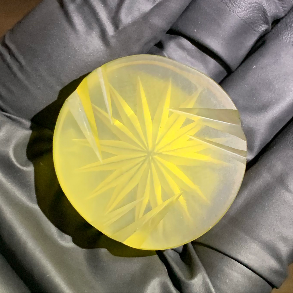 STR8 Glass - Lemon Star Spinner Coin Cap