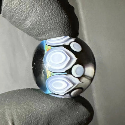 Banjo x Lil Bear - 02' Series: Black & Blue Dotstack Vision 20MM Marble