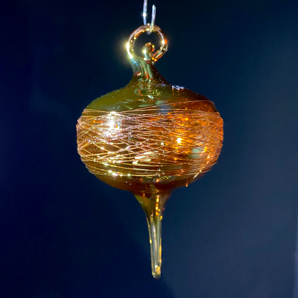 Holiday Ornament Collection: Jason Howard - Gold Fume Stringer Ornament