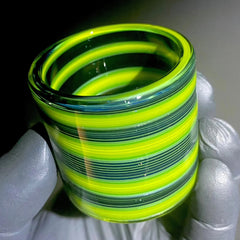 Obiwook - Green Spiral Alchemy Jar Insert