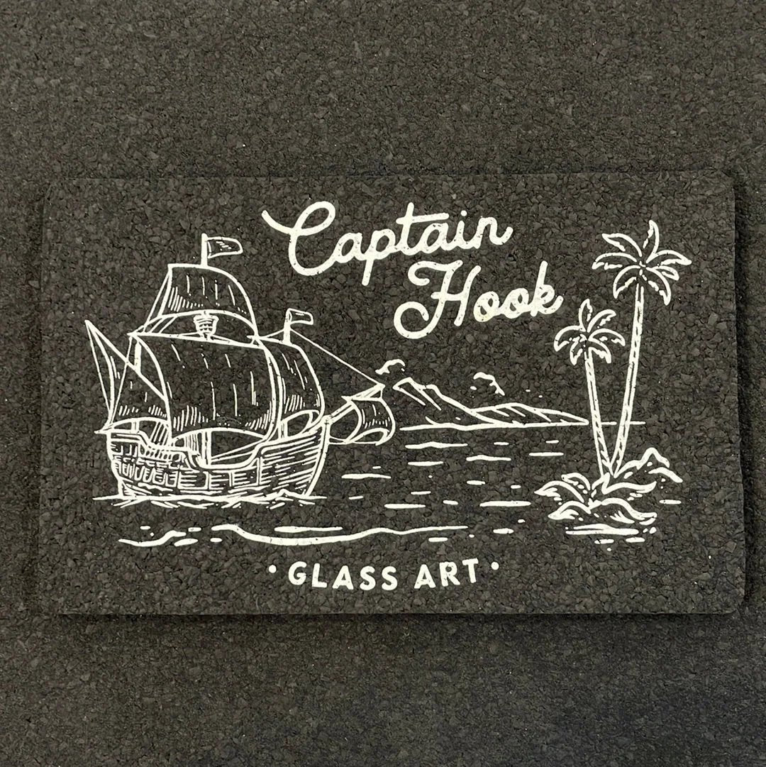Captain Hook Glass - Island Moodmat