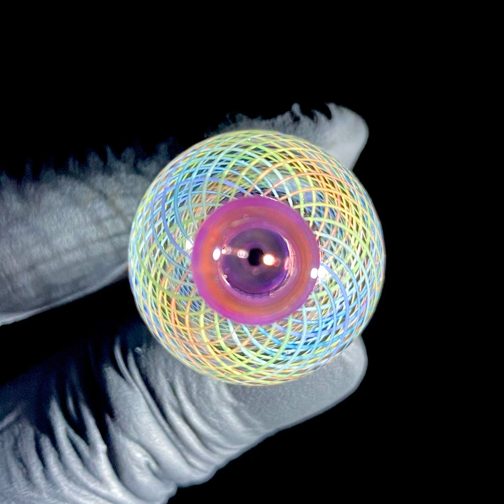 Stevie P - Tapa de burbuja Telemagenta Rainbow Retti de 25 mm