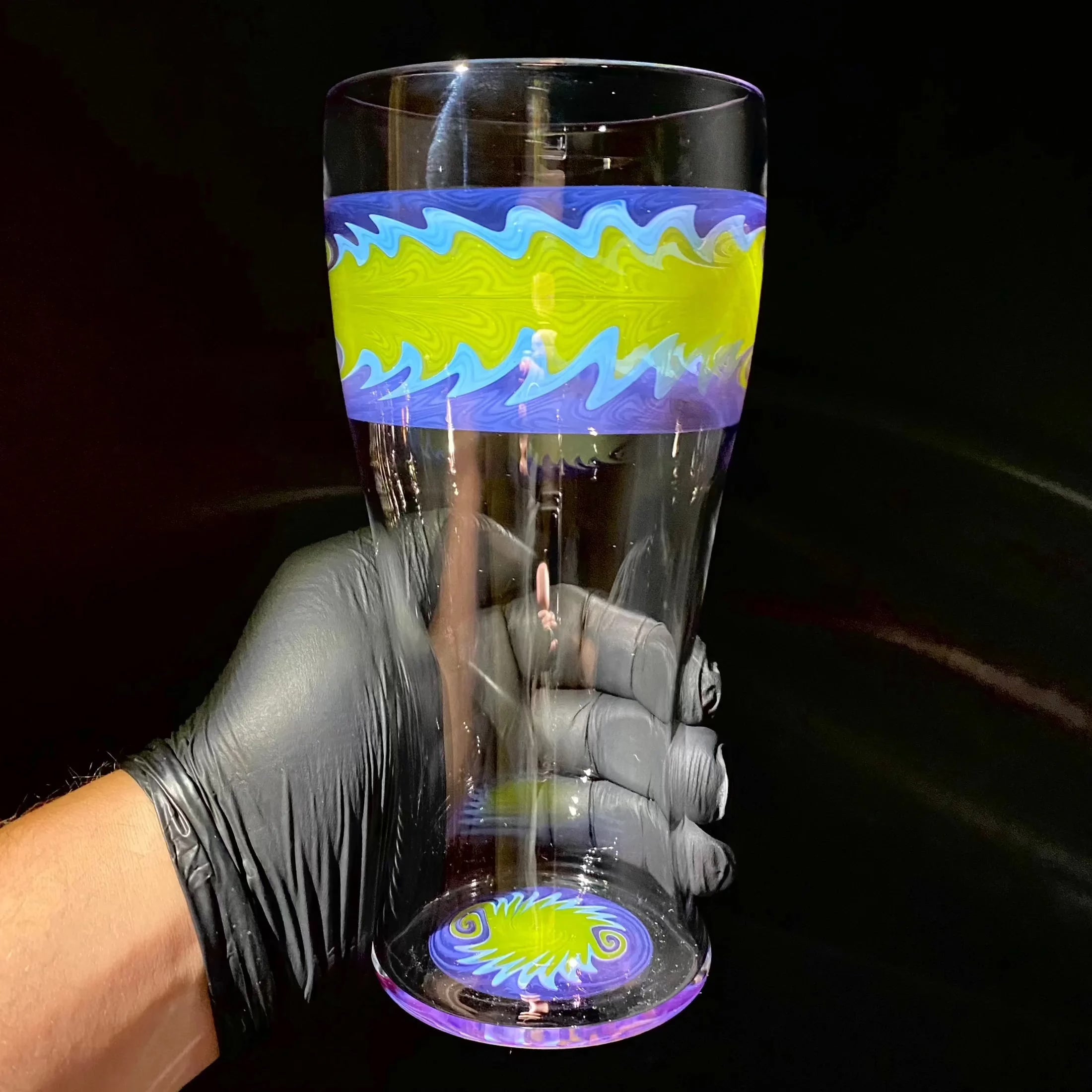 Erik Anders - Purple And Green Wig Wag Cup