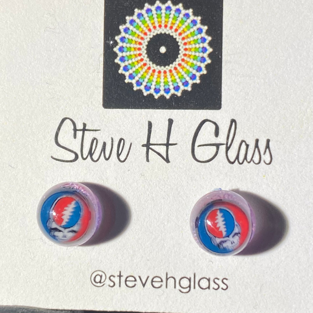 Steve H - Rose Stealie Milli Stud Earrings