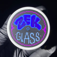 Zek Glass - Blossom & Black Baller Jar