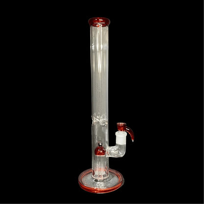 OJ Flame - Light Red Elvis 16" 4 Arm Straight Tube