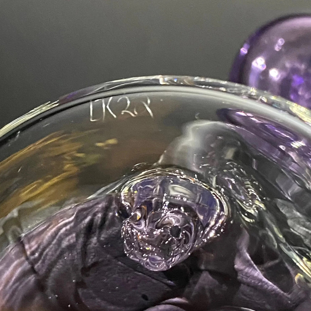 Lid Glass - Venom Purple Layback