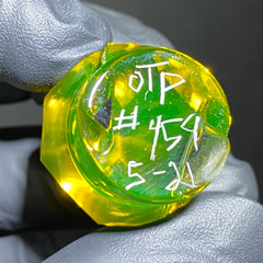 One Trick Pony - Faceted Citrine Marble Spinner Cap (UV)