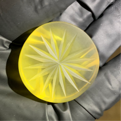 STR8 Glass - Lemon Star Spinner Coin Cap