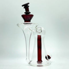 Lid Glass - Garnet Recessed Recycler