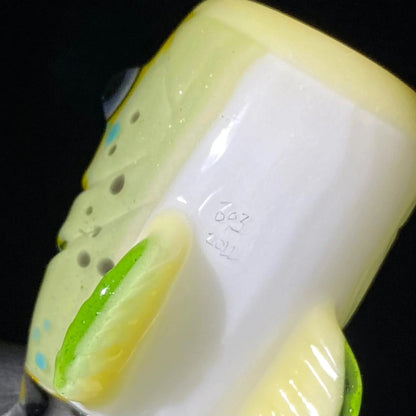 603 Glass - Mahi Mahi 18mm Slide