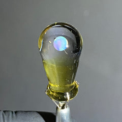 Steve H Glass - Serum Opal Sphere Puffco Plug w/ Pearl