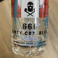Vidrio para máscara de esquí - Accesorio para pico de lata de aerosol con etiqueta Ghost 666