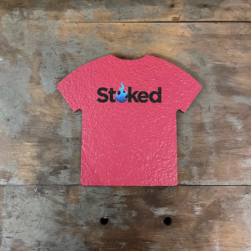 Stoked Provisions - Camiseta roja de edición limitada Moodmat