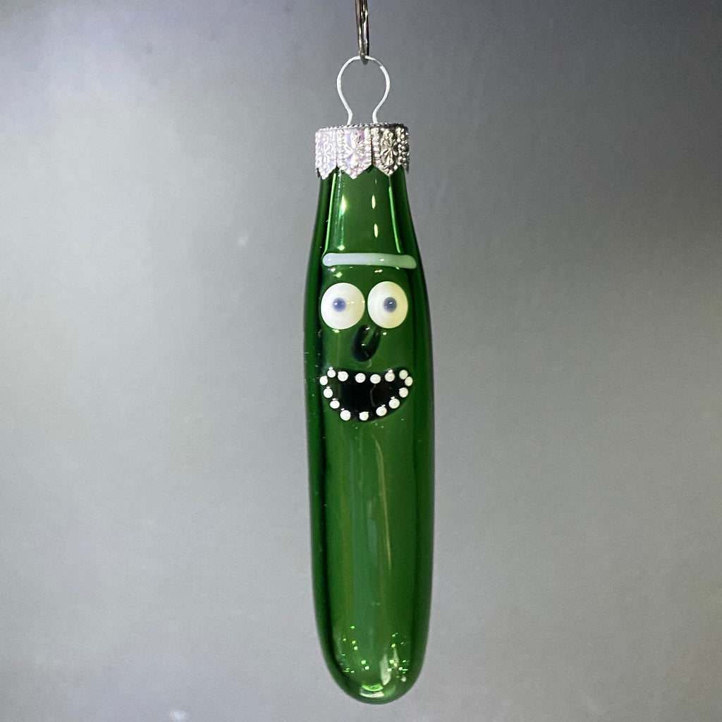 Colección de adornos navideños: Future Glassworks - Pickle Rick