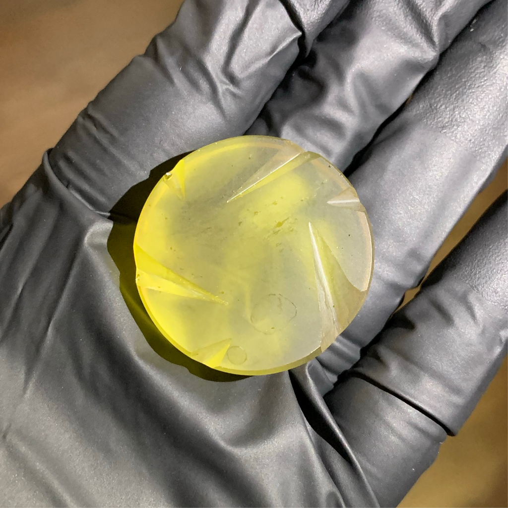 STR8 Glass - Lemon Spinner Coin Cap