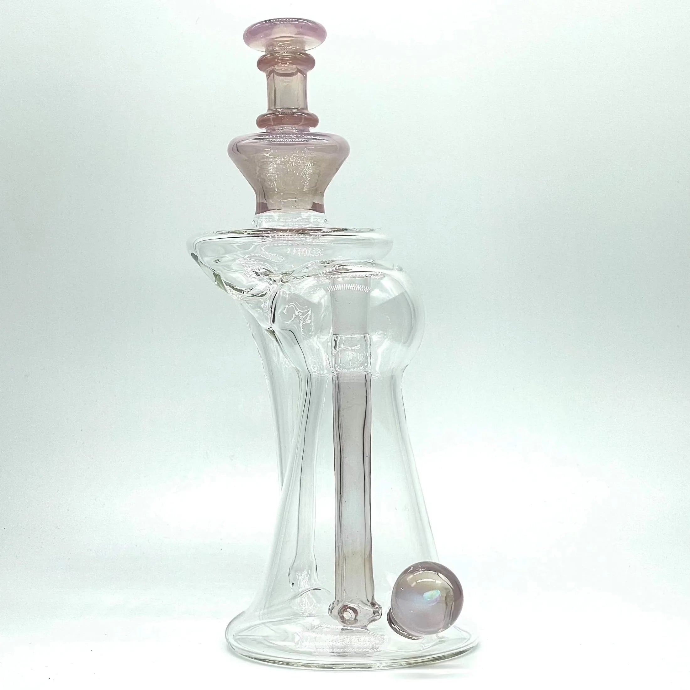 Lid Glass - Blossom Recessed Recycler