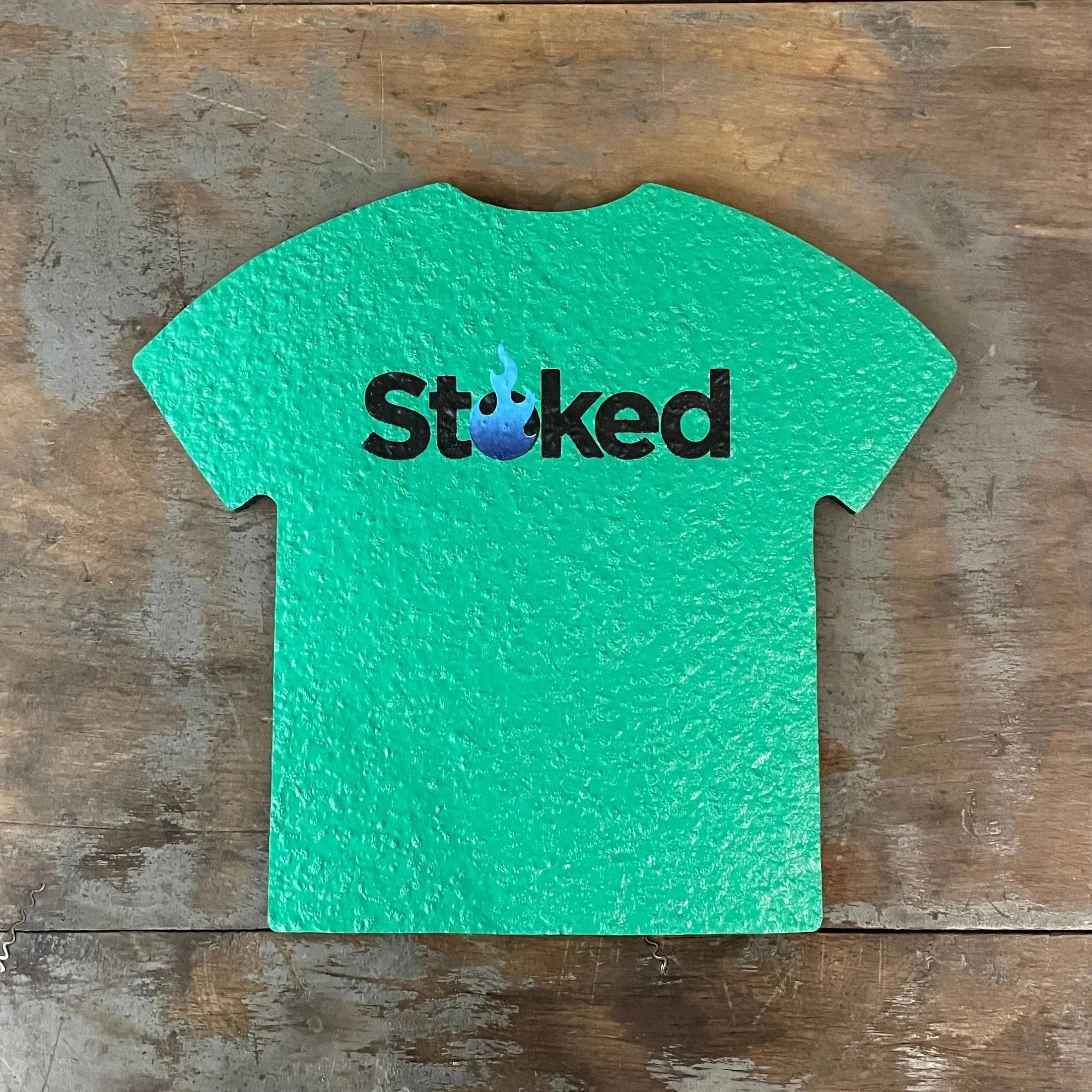 Stoked Provisions - Limited Edition T-Shirt Moodmat Green