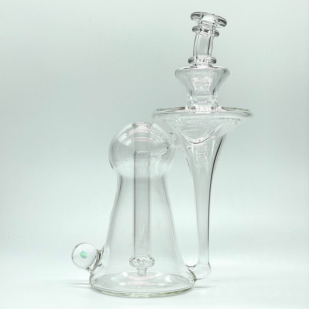 Lid Glass - Clear Recessed Recycler