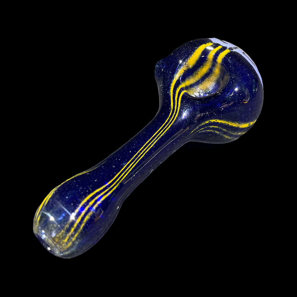 Hoffman Glass - Purple, Yellow, & Blue Mini Caesar Spoon