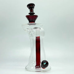 Lid Glass - Garnet Recessed Recycler