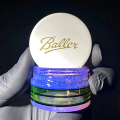 Baller Jar 1/2 oz - Purple Lilac / Citrine