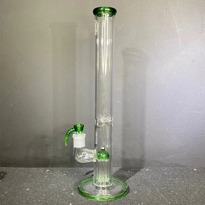 OJ Flame - Green Stardust 16" 4 Arm Straight Tube