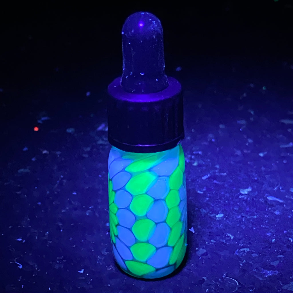 Sven Glass - Honeycomb Dropper Bottle