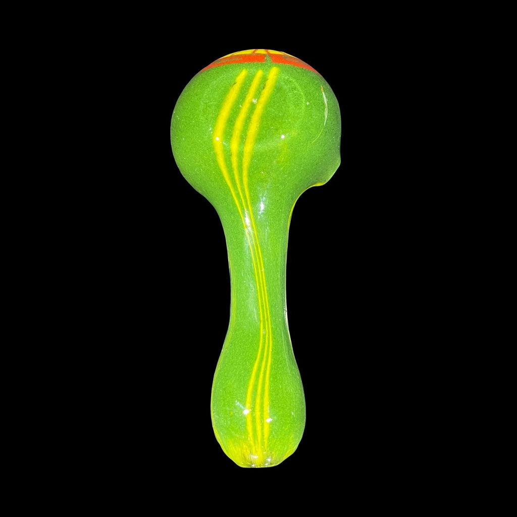 Hoffman Glass - Green, Red, & Yellow Mini Caesar Spoon