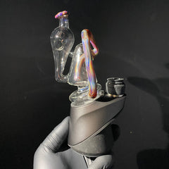 Rebelz Glass - Blowin Klein Recycler Peak Attachment