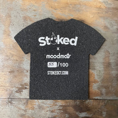 Stoked Provisions - Camiseta negra de edición limitada Moodmat