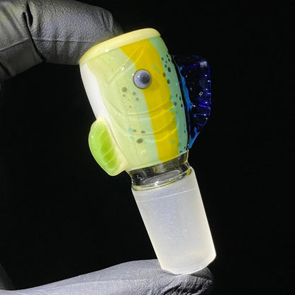 603 Glass - Mahi Mahi 18mm Slide