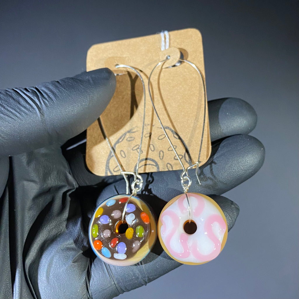KGB "Glazed" - KGB x Sarah Marblesbee Mismatch Donut Earrings #5