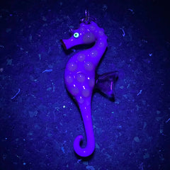 2022 Ornament Drop: Florin Glass - Pink Seahorse