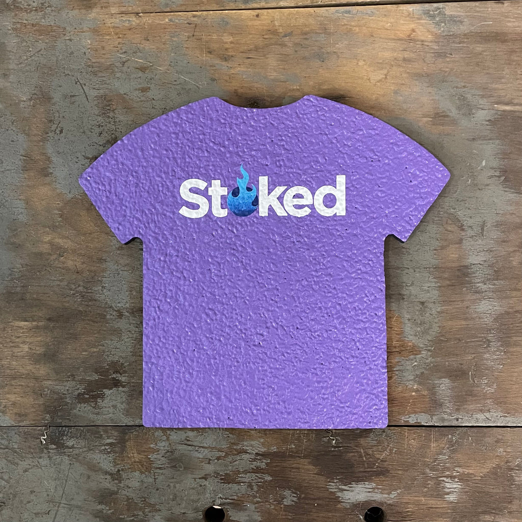 Stoked Provisions - Camiseta morada de edición limitada Moodmat