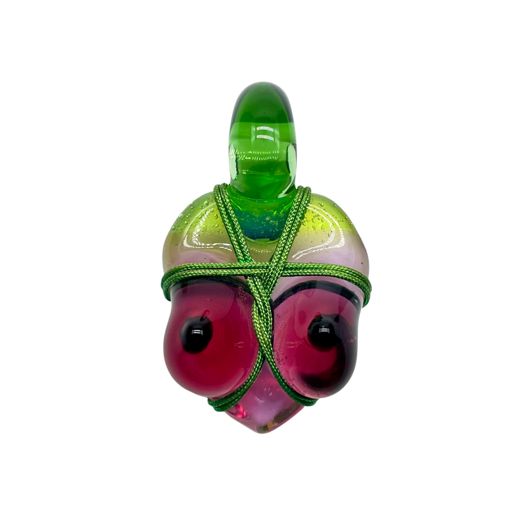 Glass By Ariel - Watermelon Bust Pendant