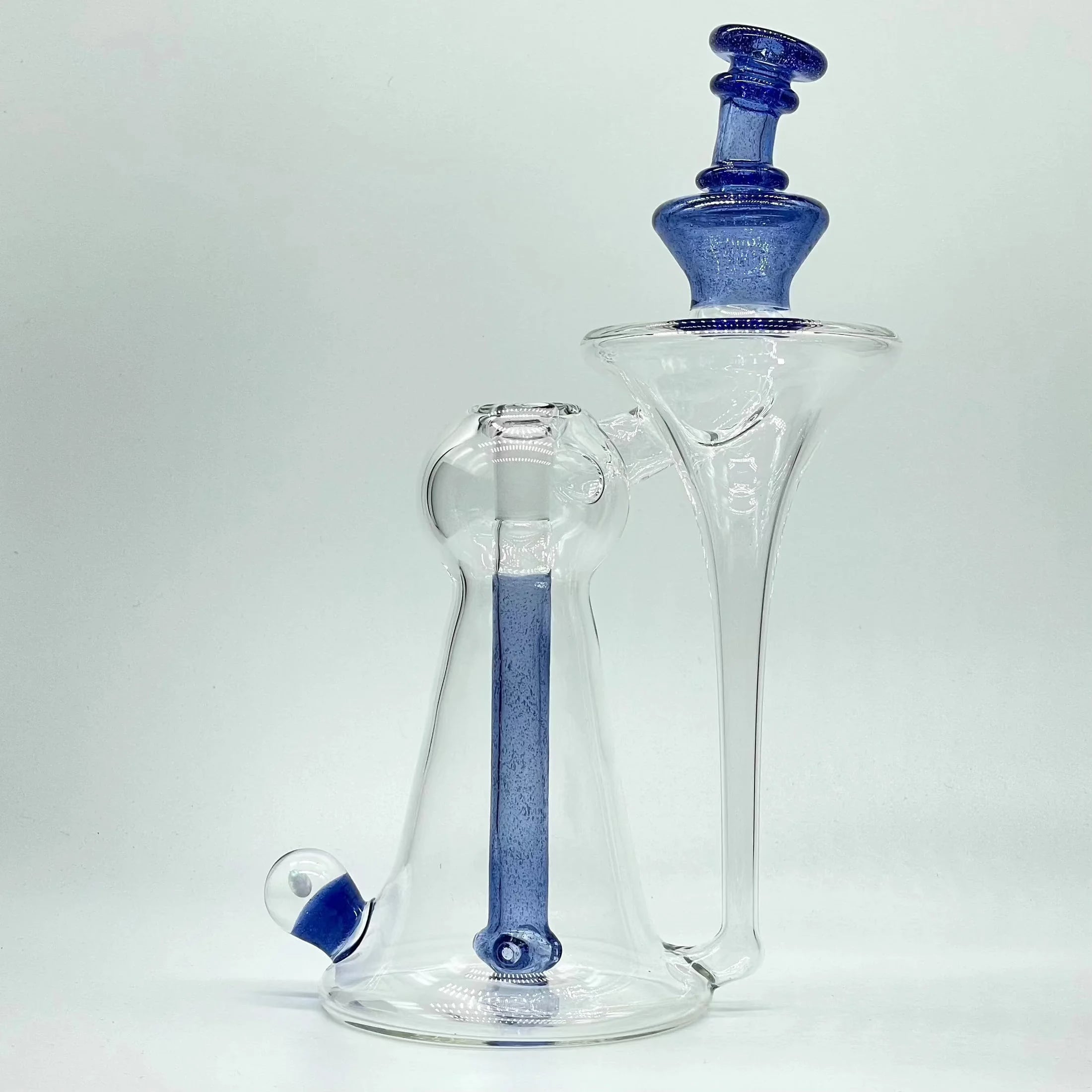 Lid Glass - Sea Blue Recessed Recycler