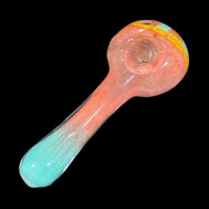 Hoffman Glass - Red Aztek Spoon