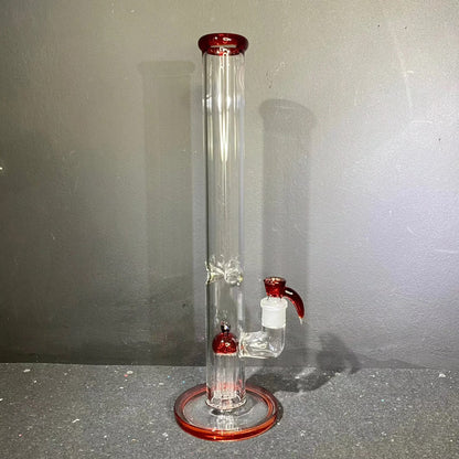 OJ Flame - Light Red Elvis 16" 4 Arm Straight Tube