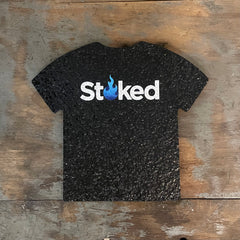 Stoked Provisions - Camiseta negra de edición limitada Moodmat