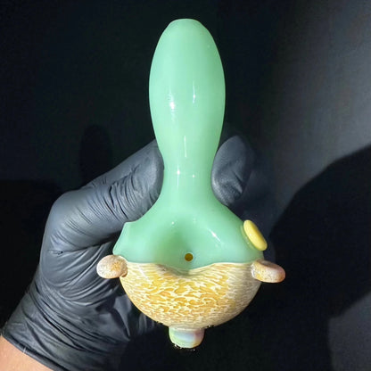 Trina Caterina - Tourquise Tie Tan Bear Spoon