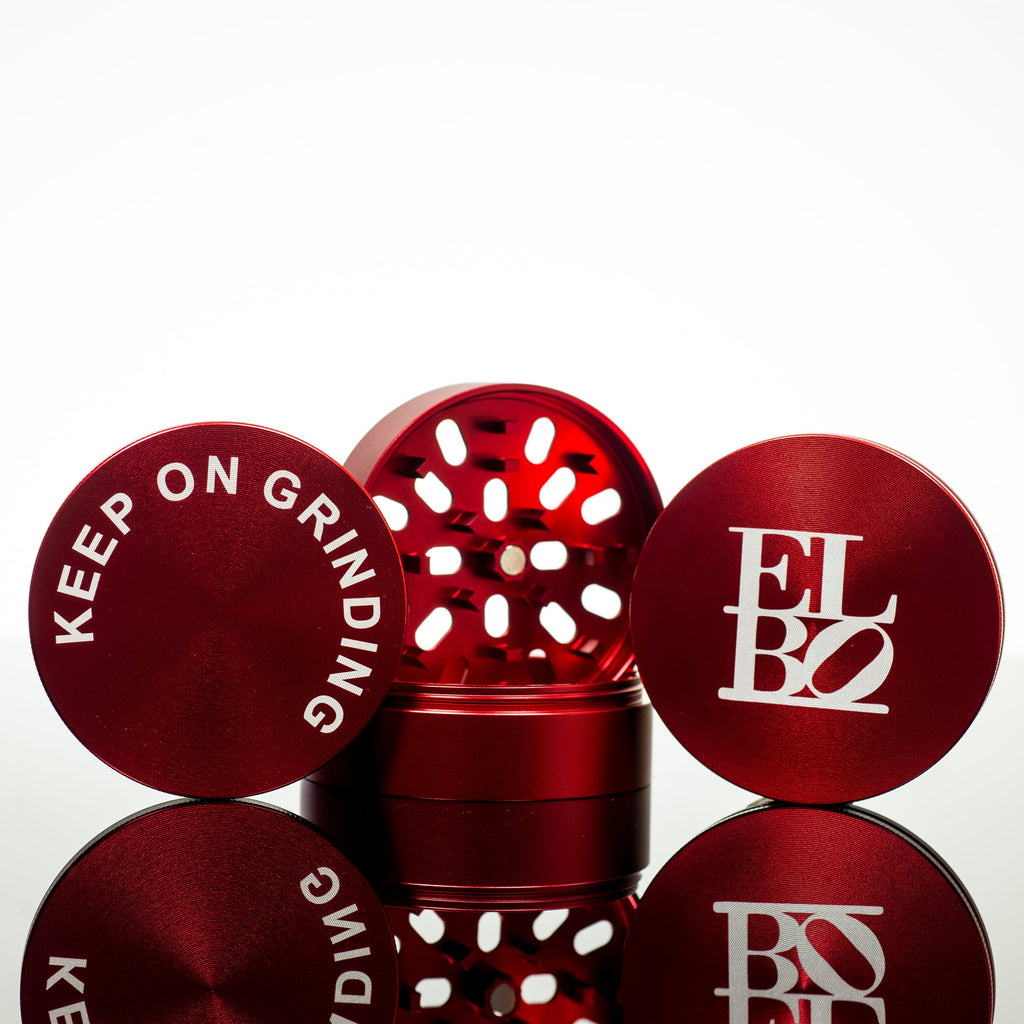 Elbo - Red Luxury Large Grinder